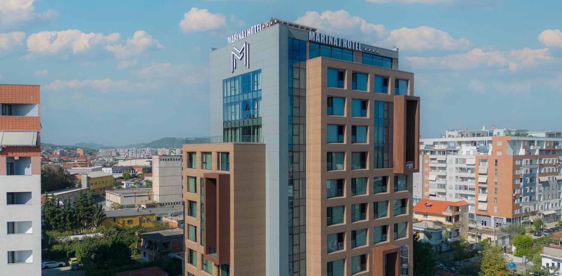 Marinaj Hotel & Spa Тирана Экстерьер фото